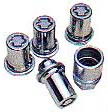 Reverse key wheel nut