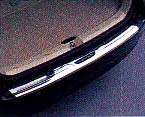 Rear bumper step guard