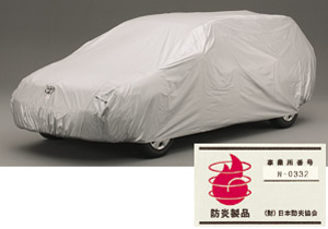Car cover (flameproof type (for door mirror))
