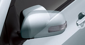 Automatic retractor bull mirror