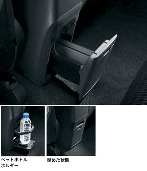 Console rear box