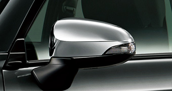 メッキドアミラーカバー