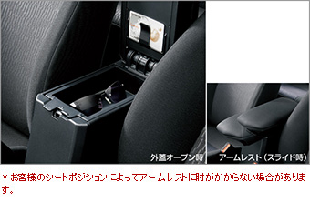 コンソールボックス(アームレスト付)