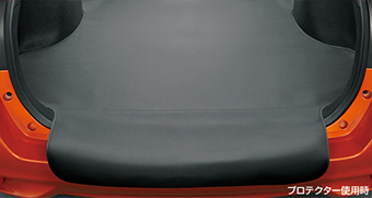 ロングラゲージマット(リヤバンパープロテクト機能付)