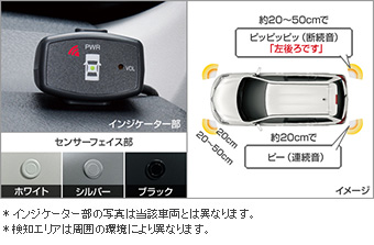 コーナーセンサー（ボイス４センサー） コーナーセンサー(ボイス４センサー（インジケーター）)(センサーキット)