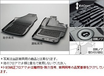 スノー・レジャー用マット(縁高・フロント)