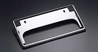 ナンバーフレーム（フロント/リヤ）(デラックスタイプ)