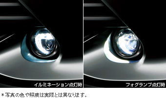 ＬＥＤフォグランプ ＬＥＤフォグランプ(イルミ灯体Ａ/Ｂ/Ｃ/Ｄ)(イルミスイッチＡ/Ｂ/Ｃ/Ｄ)(イルミネーション付（ホワイト）)