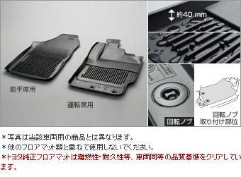 スノー・レジャー用マット(縁高・フロント)