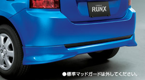 Rear bumper spoiler