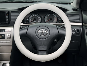 Steering wheel cover
