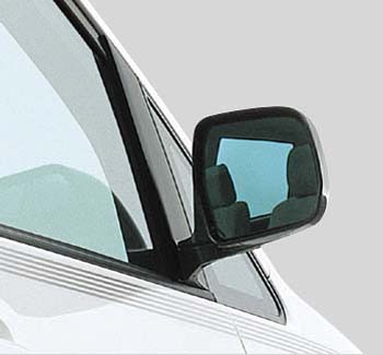 Lane clearing blue mirror