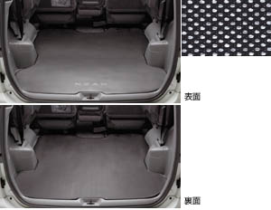 Reversible luggage mat