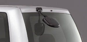 Rear under mirror