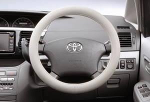 Steering wheel cover