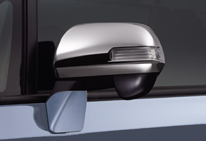 Plating door mirror cover