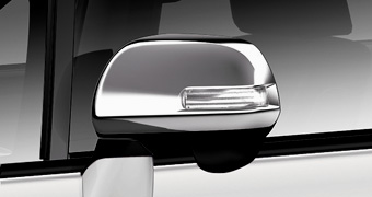 Plating door mirror cover