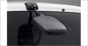 Rear under mirror