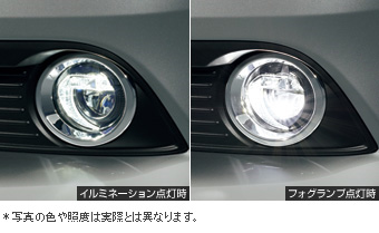 ＬＥＤフォグランプ ＬＥＤフォグランプ(イルミ灯体Ａ/Ｂ/Ｃ)(イルミスイッチＡ/Ｂ/Ｃ)(イルミフィッティングキットＡ/Ｂ/Ｃ)(イルミネーション付)
