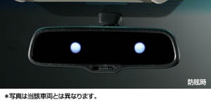 The automatic anti it is glaring mirror