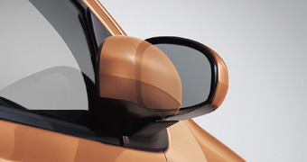Automatic retractor bull mirror