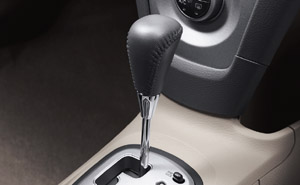 Leather winding shift knob