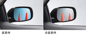 Lane clearing blue mirror