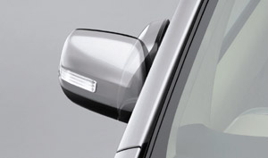 Automatic retractor bull mirror