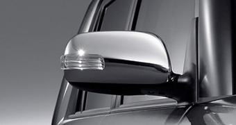 Plating door mirror cover
