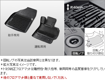 スノー・レジャー用マット(縁高・フロント)