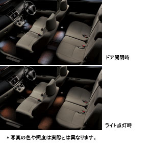 Interior illumination (2 mode types)