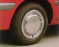 Plated wheel cap