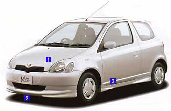 Front spoiler