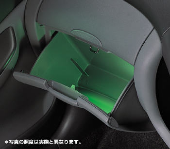 Glove compartment illumination