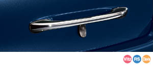 Back door grip (plating)