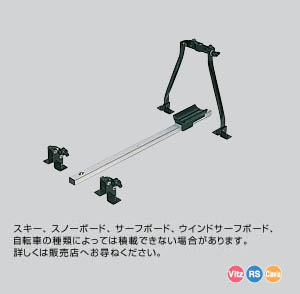 Multi system rack attachment (cycle rack attachment (inverted system)