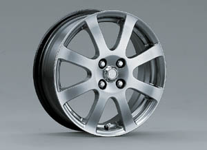Aluminum wheel (dress rise [16 inches])