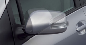 Automatic retractor bull mirror