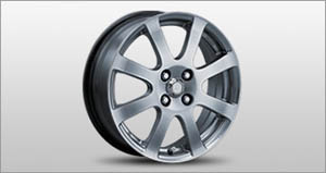 Aluminum wheel (dress rise (16 inches))