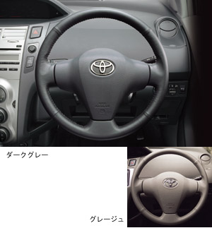 Leather volume steering wheel (type 1)