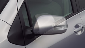 Automatic retractor bull mirror