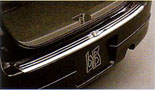 Rear bumper step guard