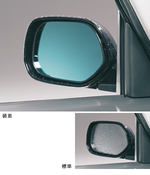 Lane clearing blue mirror