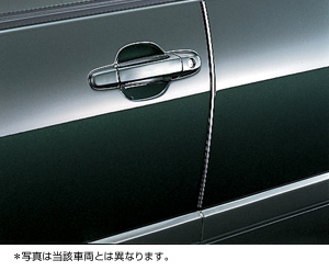 Door edge protector (stainless steel make 1 units set)