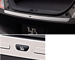 Rear bumper step guard