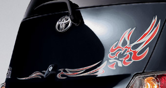 Body graphics (rear)
