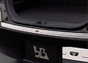 Rear bumper step guard
