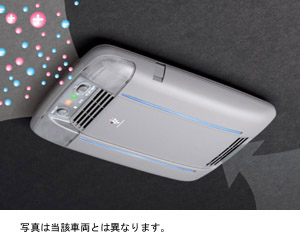 Disinfectant ion air cleaner (dome lamp attaching automatic)