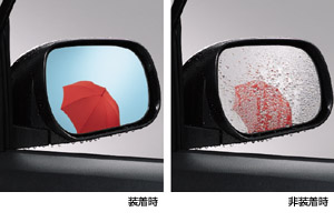 Lane clearing blue mirror