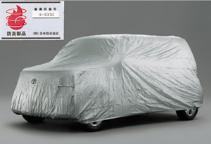 Car cover (flameproof type (for door mirror))